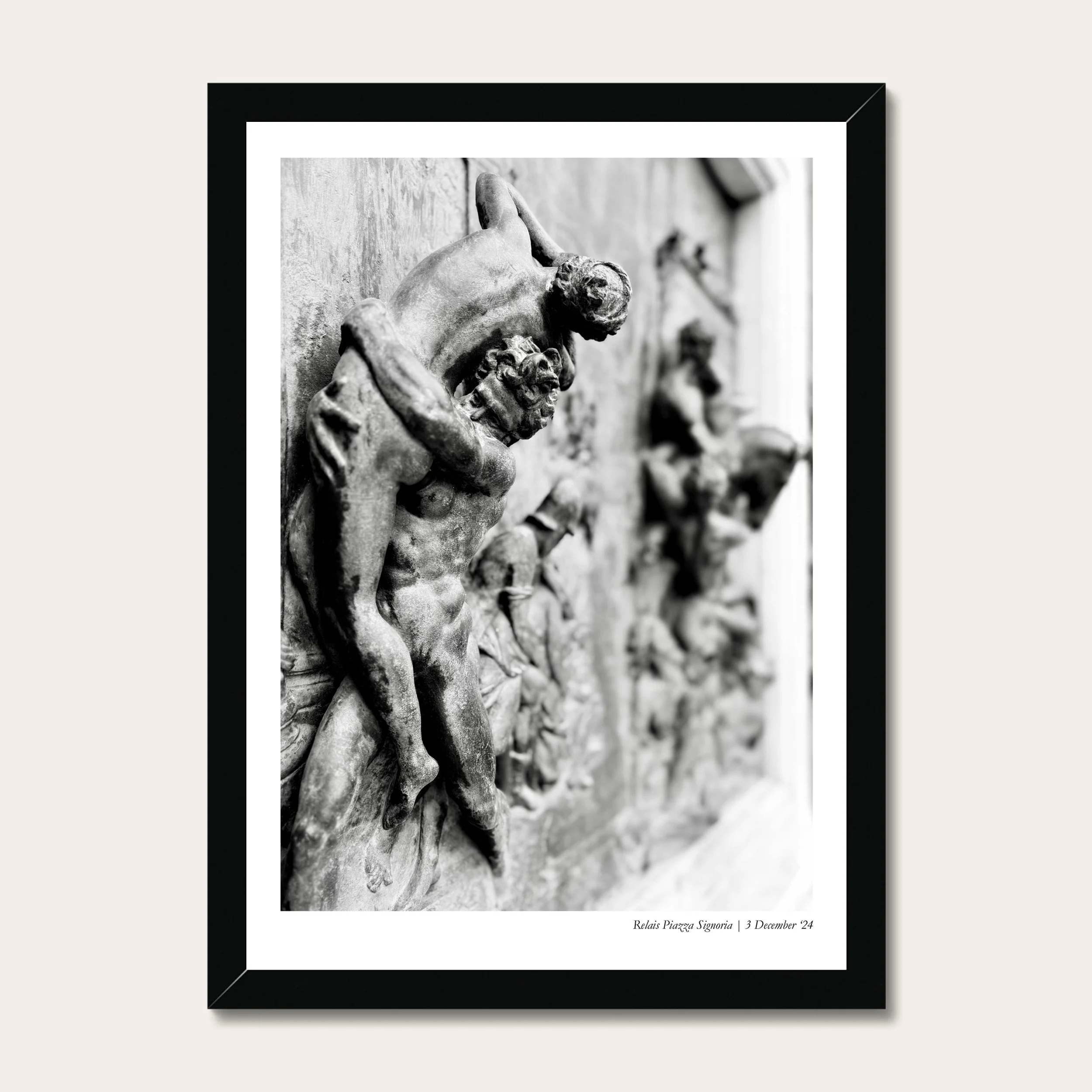 Relais Piazza Signoria_A3 Framed.jpg