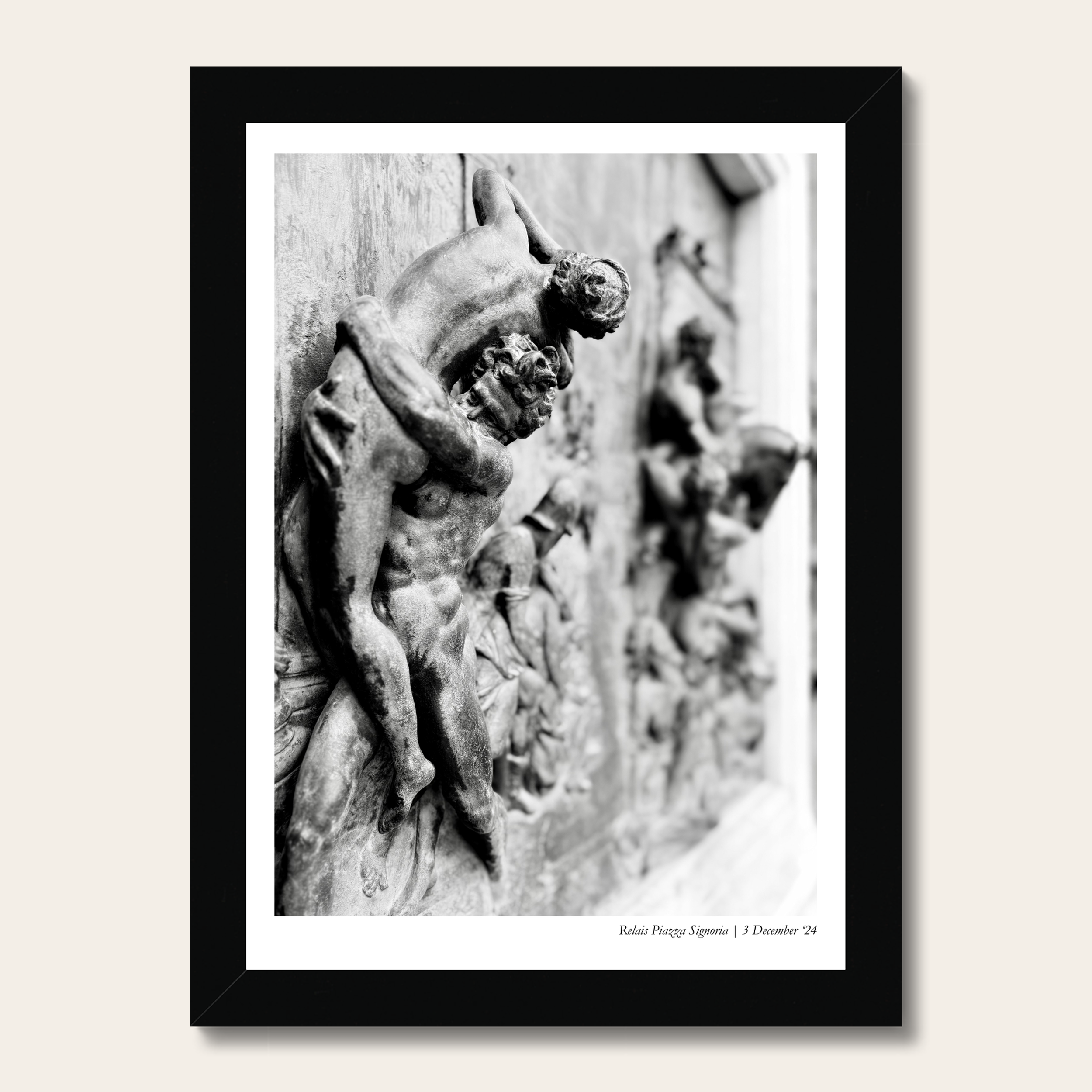 Relais Piazza Signoria_A4 Framed.png