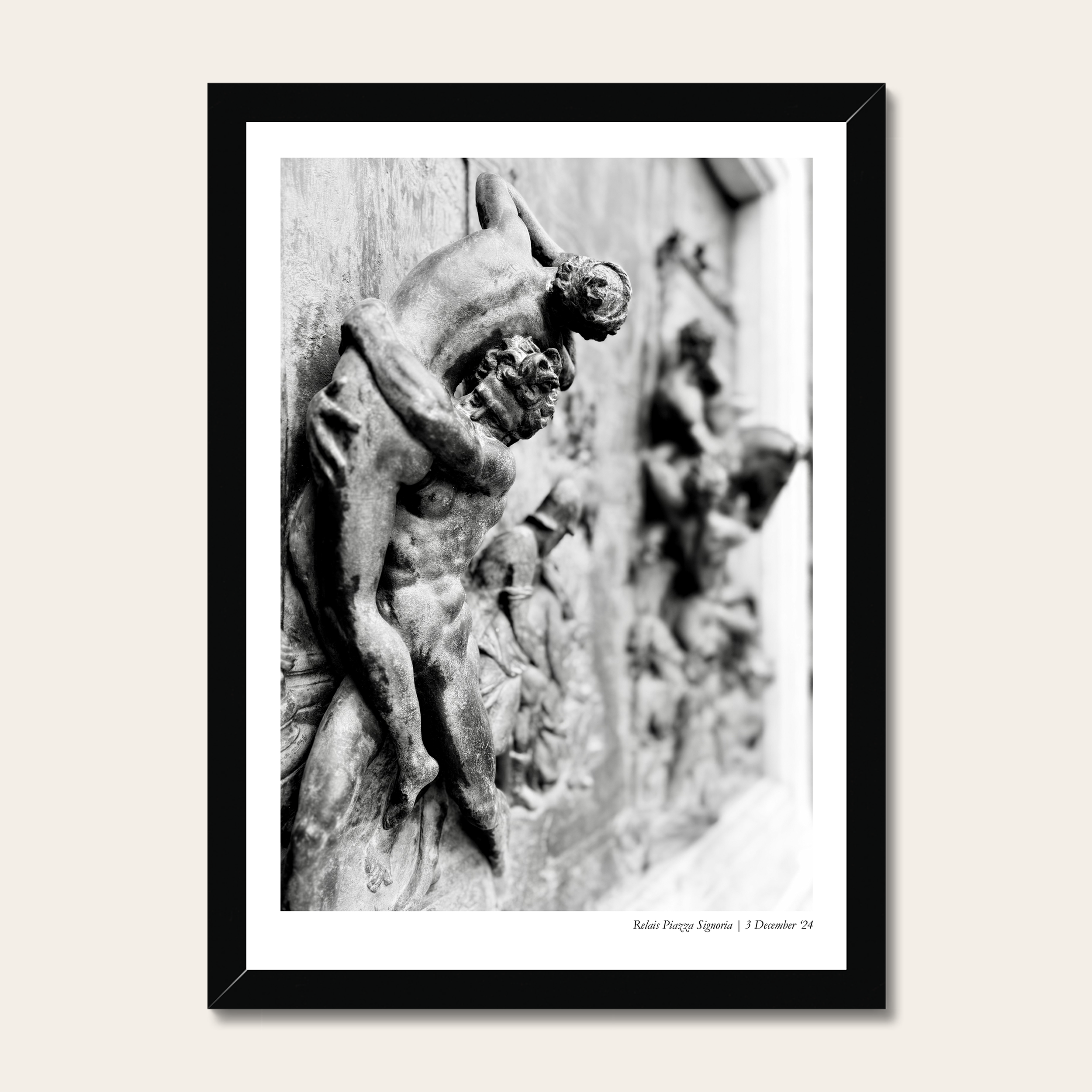 Relais Piazza Signoria_A3 Framed.png