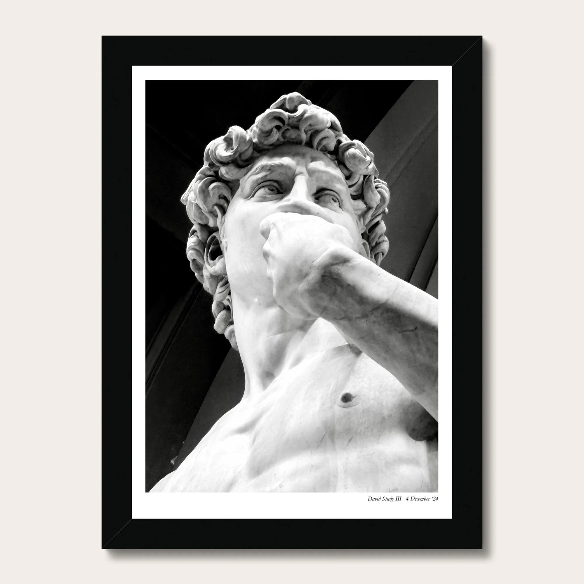 David Study III_A4 Framed.jpg