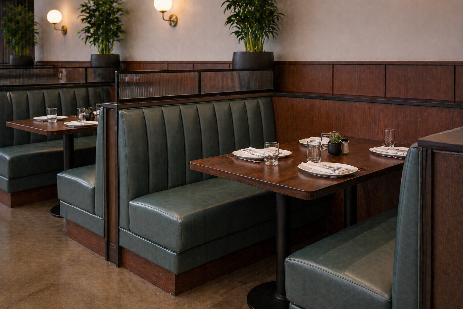 Commercial upholstery services for restaurants and offices in Dallas TX