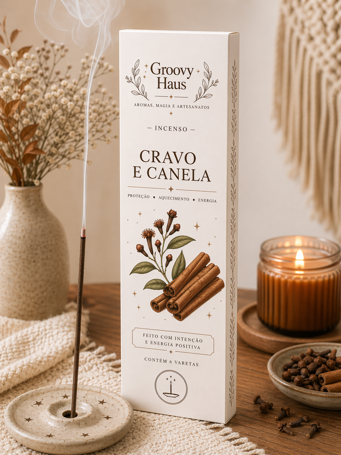 Incenso - Cravo & Canela