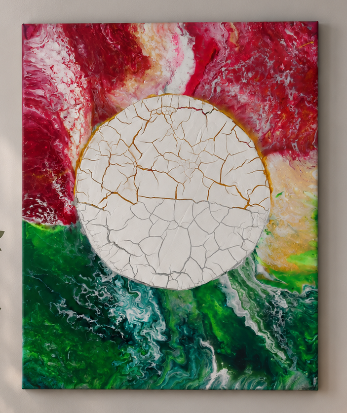 Zerbrechliches Zentrum 24 x 30