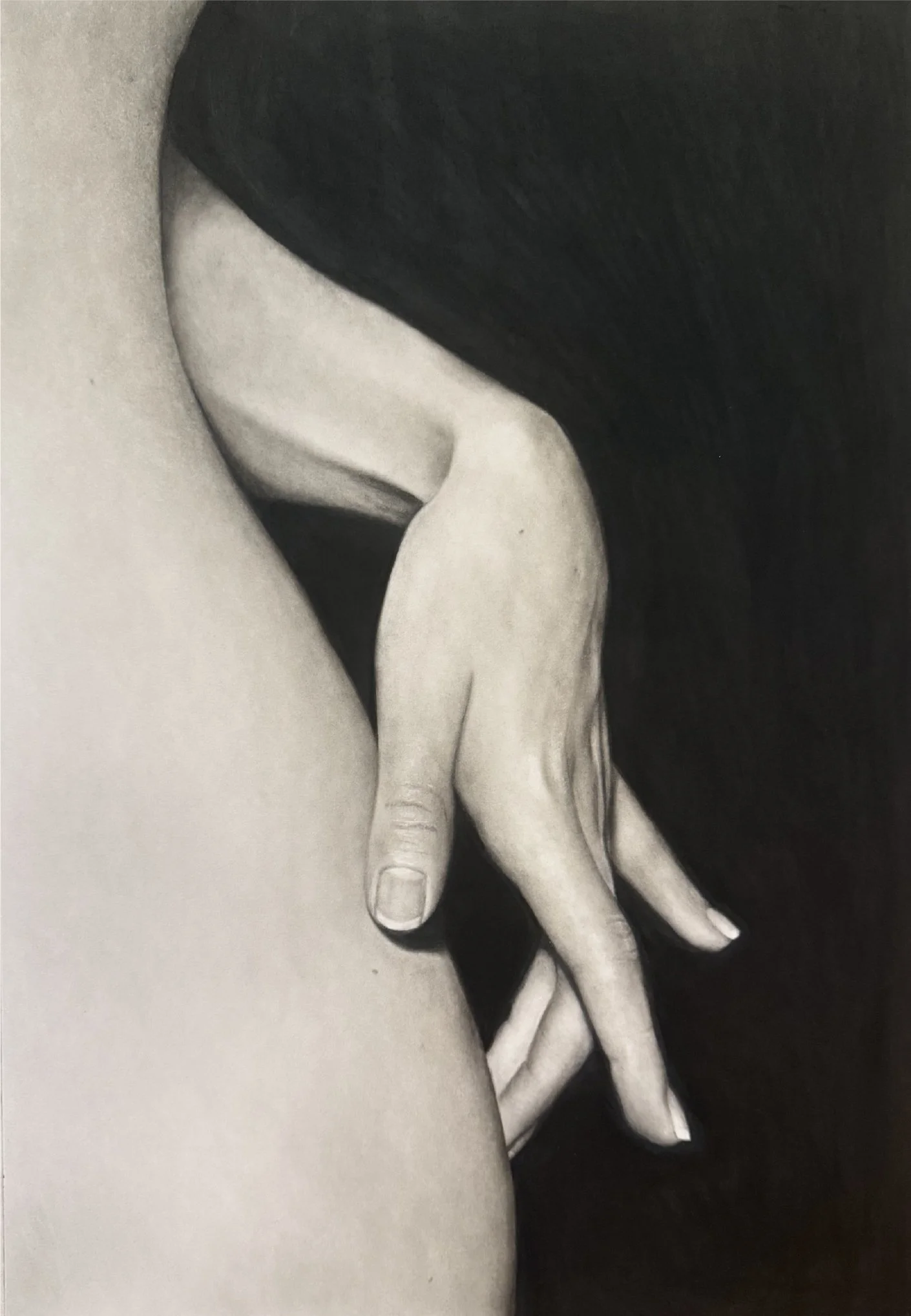 Connection_2025_21.7x15.6 in_charcoal on paper.jpg