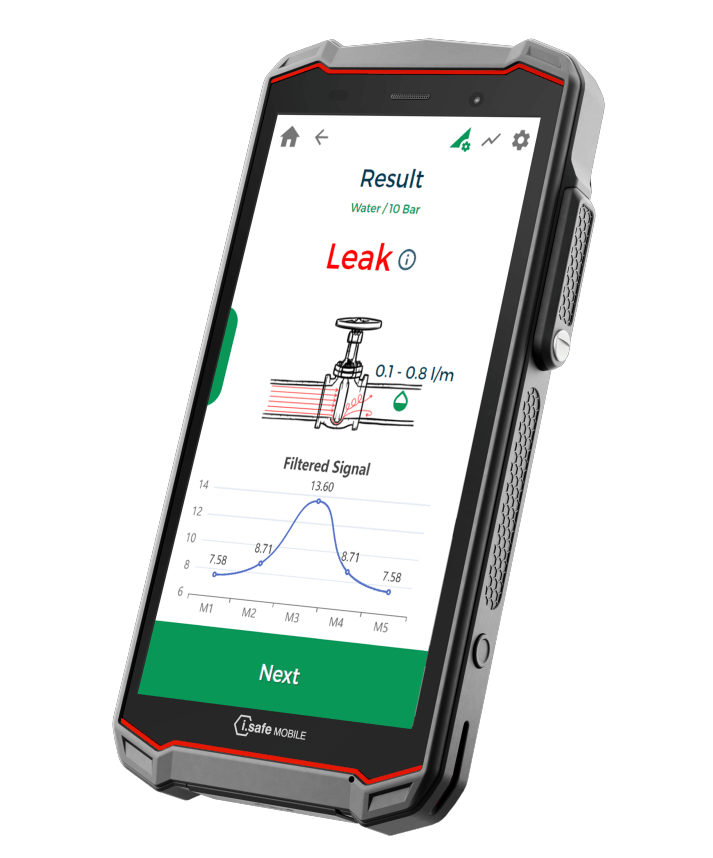 Ai powered steam trap tester