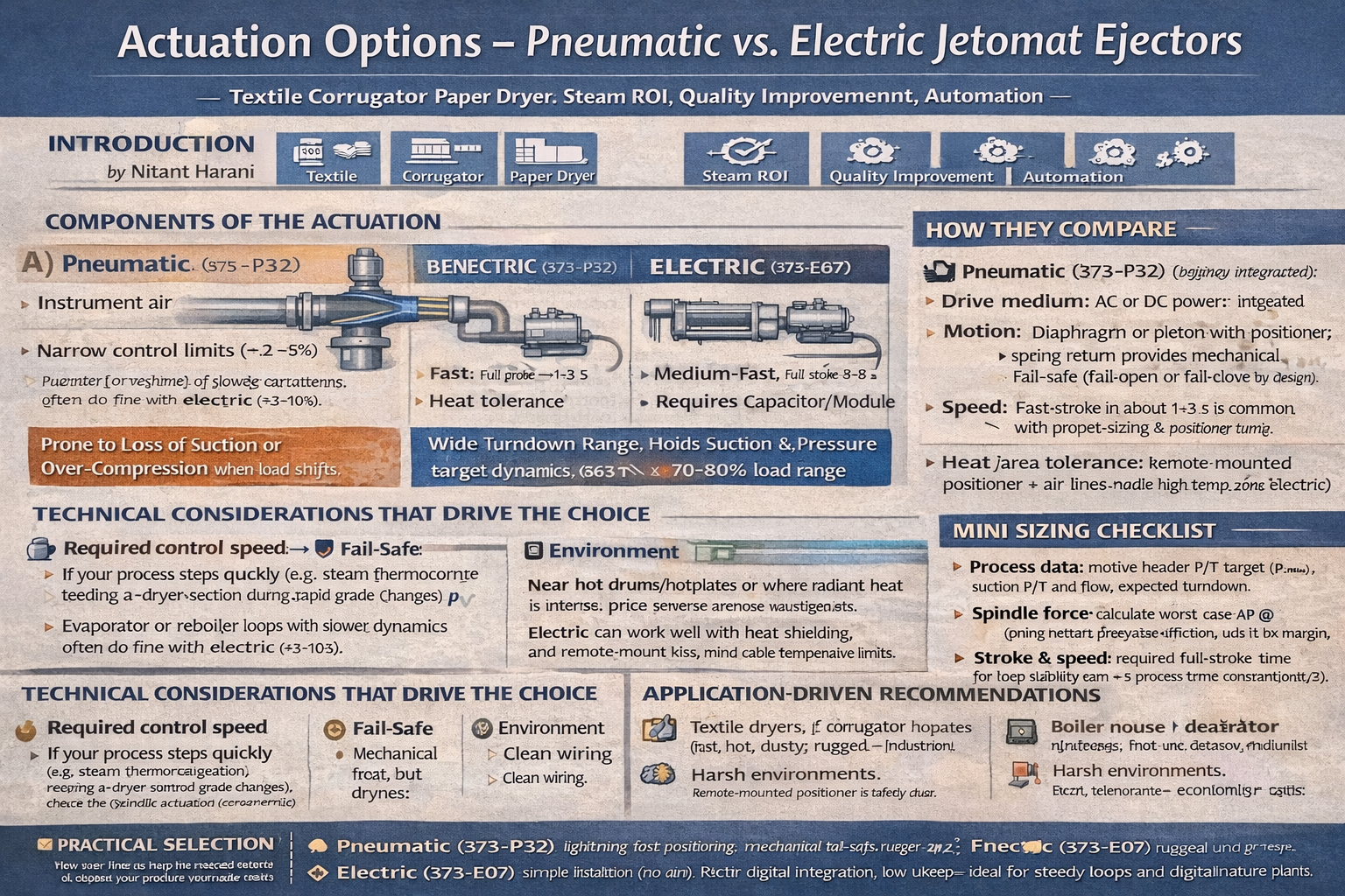 Actuation Options – Pneumatic vs. Electric Jetomat Ejectors