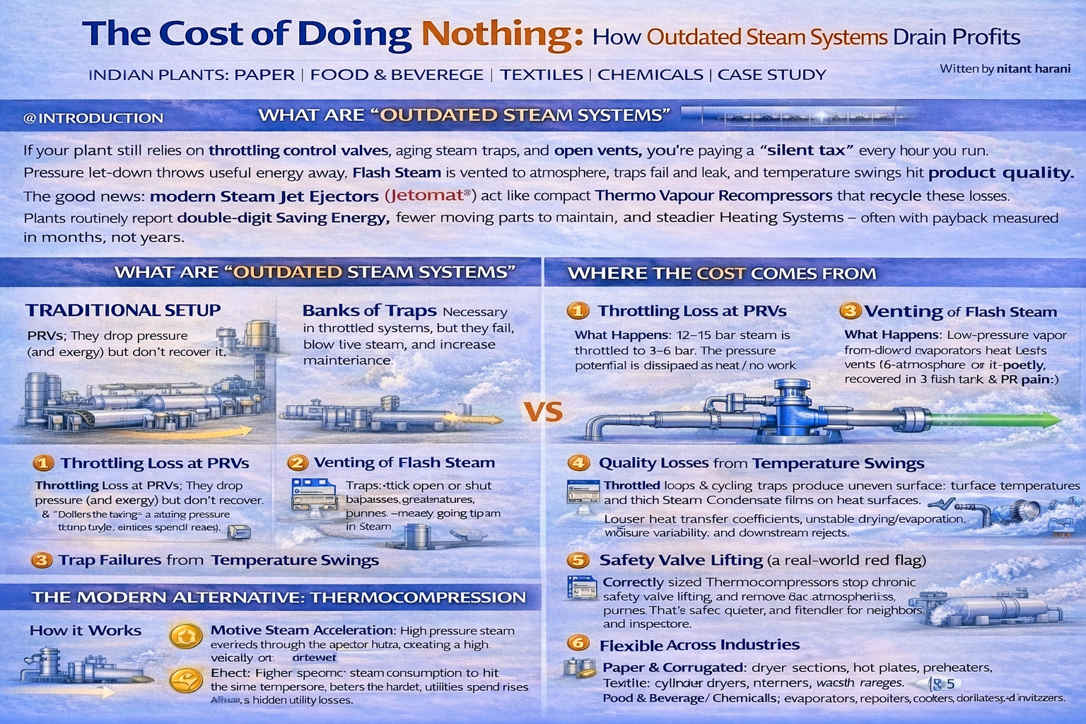 The Cost of Doing Nothing: How Outdated Steam Systems Drain Profits