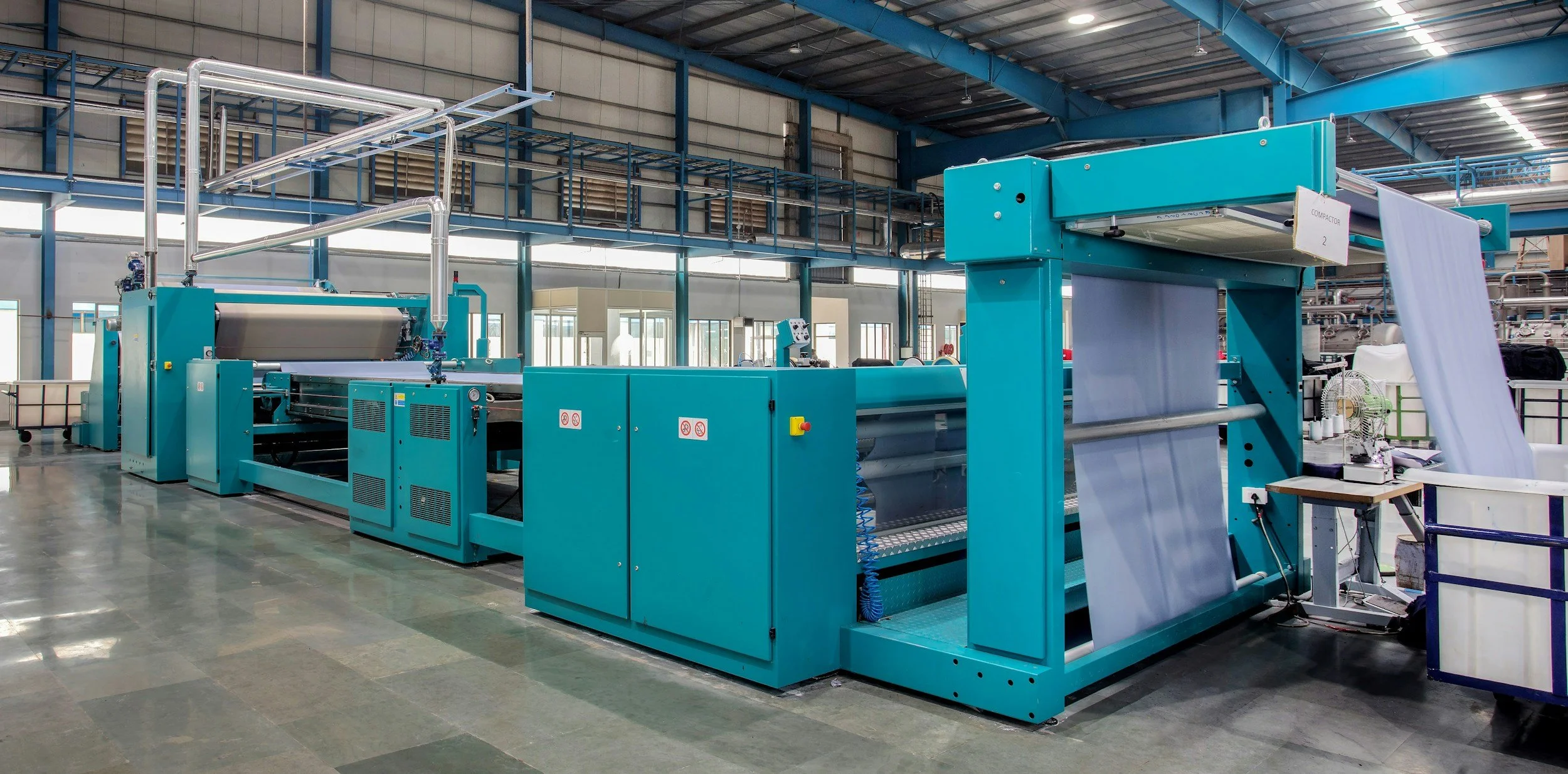 Thermocompressor for textile industry