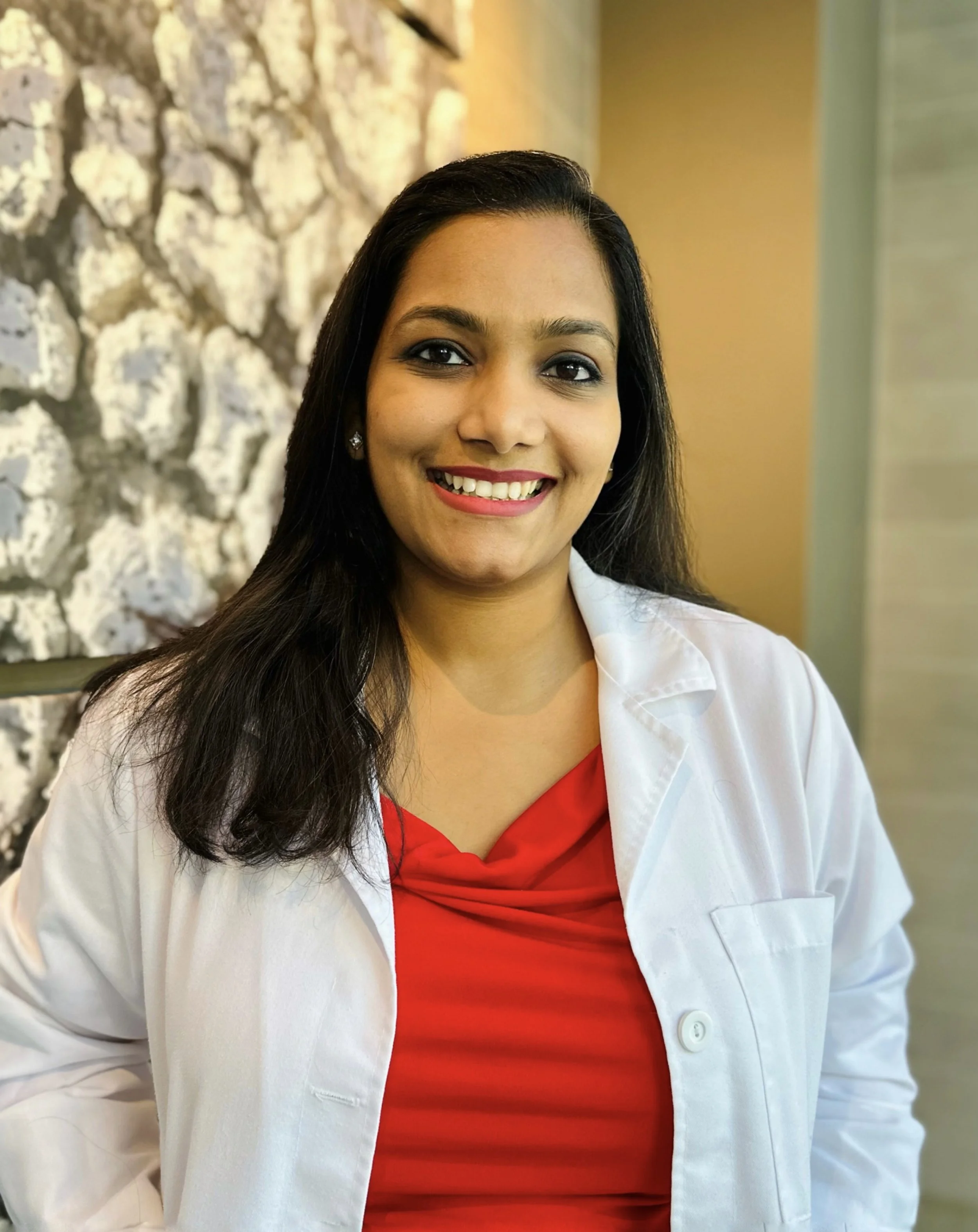 Dr. Aishwarya Prasad, MD, MPH – board-certified adult psychiatrist providing psychiatric evaluation and medication management at Lakeside Psychiatry PLLC