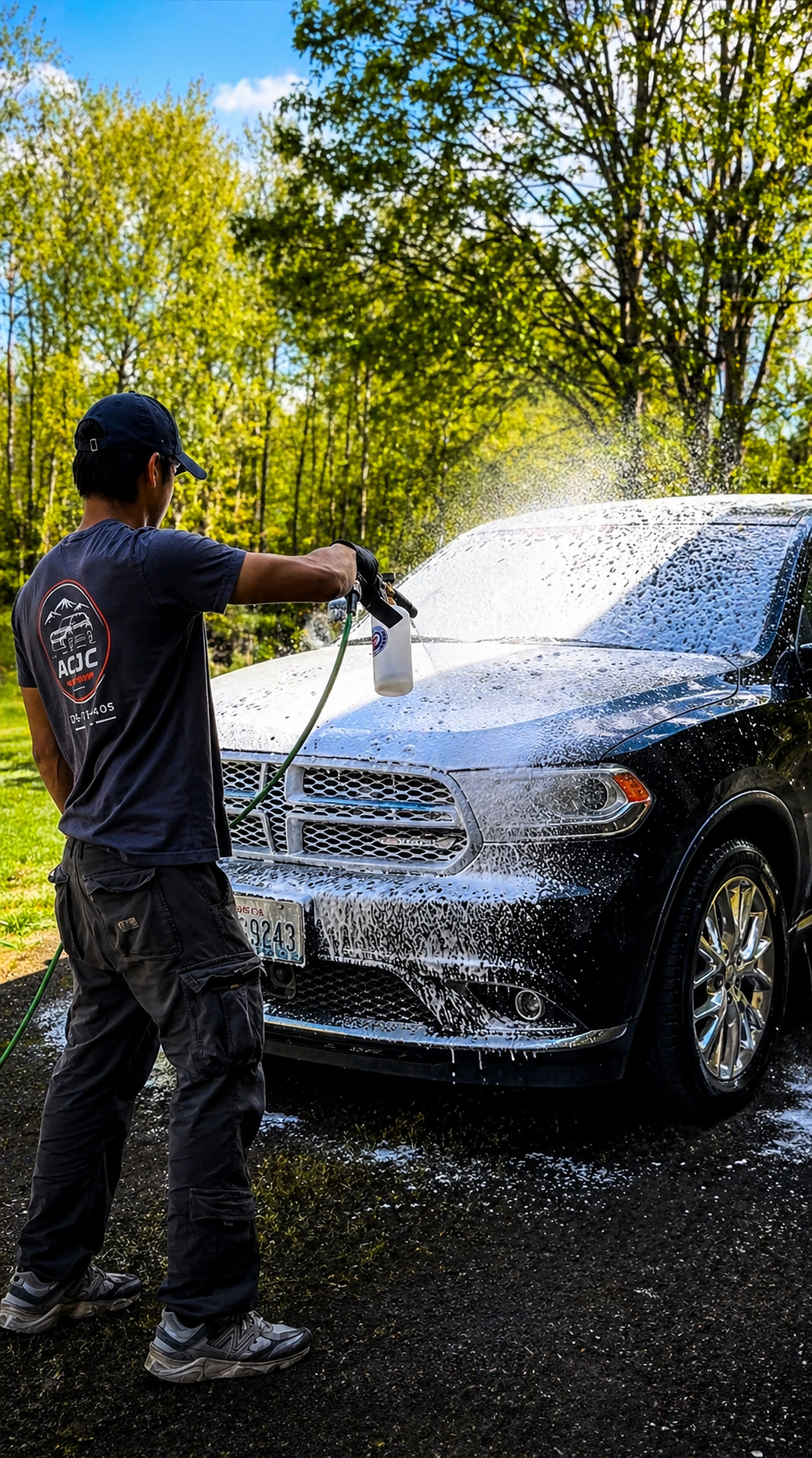 Mobile auto detailing service by ACJC Detailing in Factoria WA