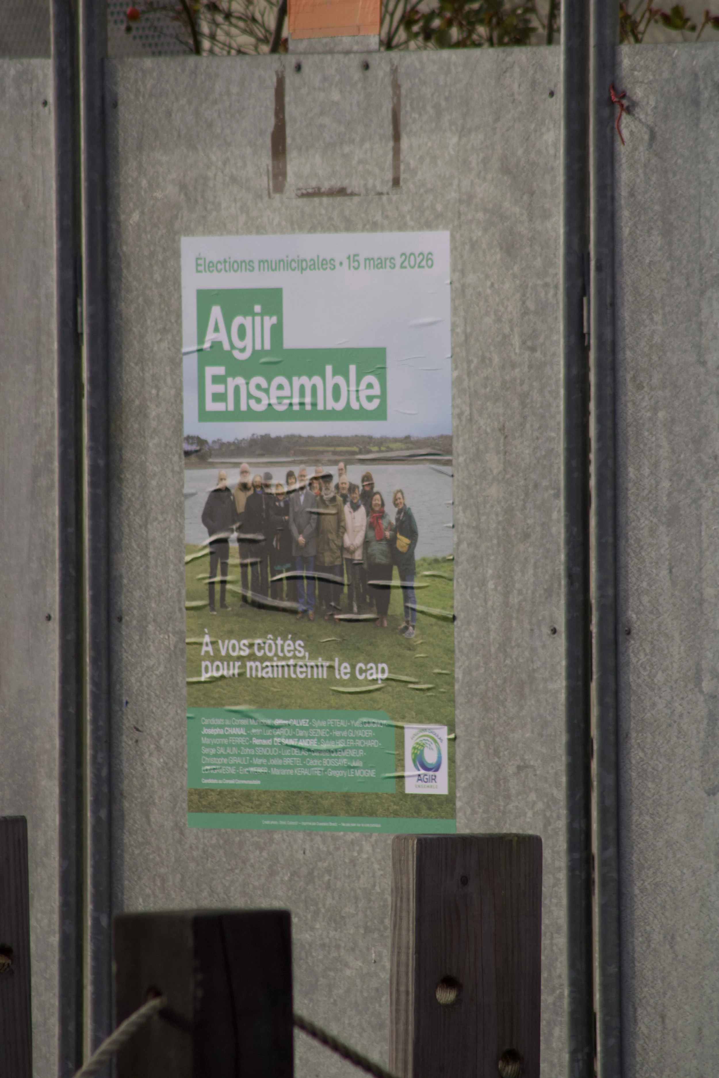 Affiche "Agir ensemble"