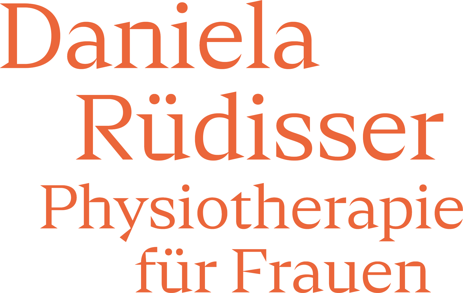 Daniela Rüdisser Physiotherapie für Frauen