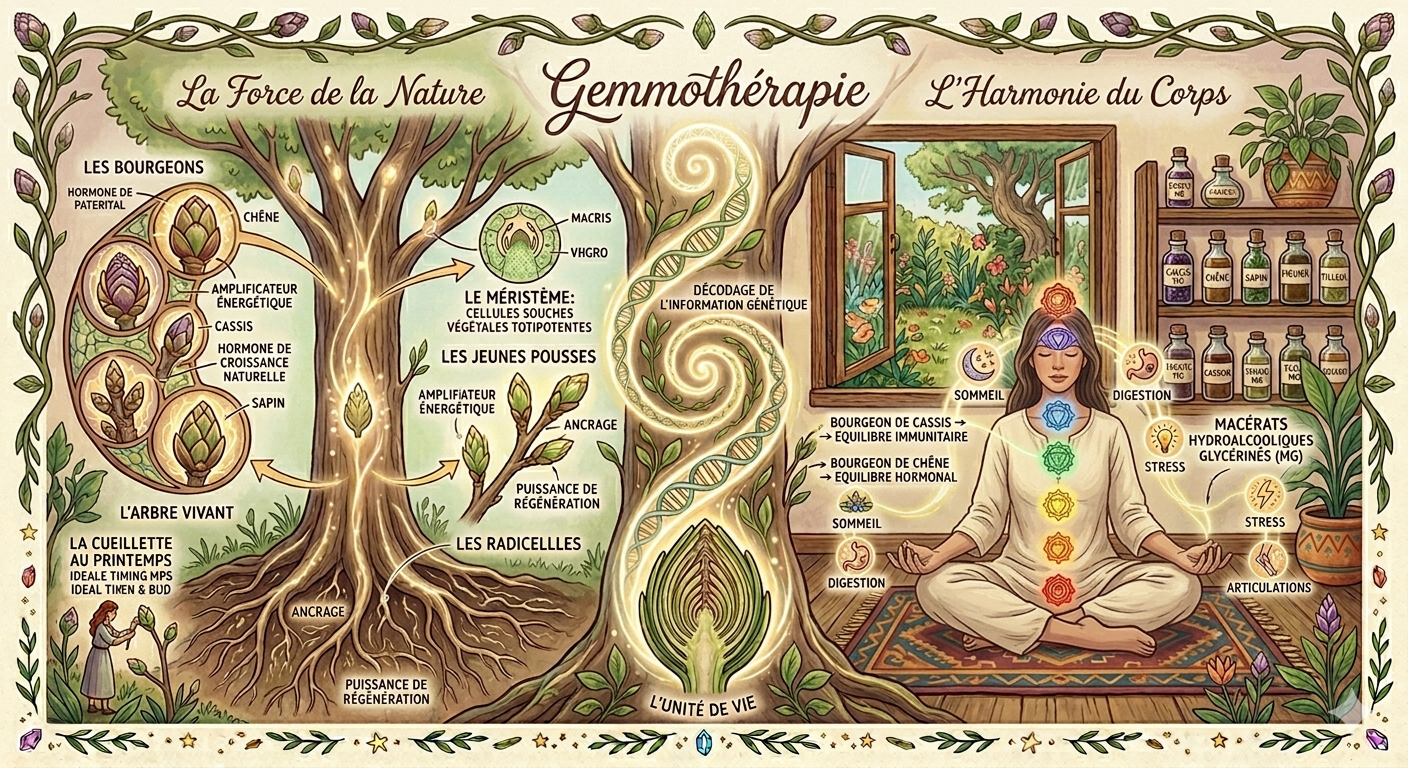 La gemmothérapie 