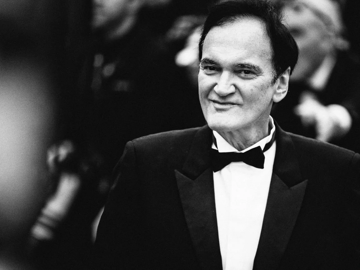 Quentin Tarantino à Cannes Portrait par Petar Mitrovic