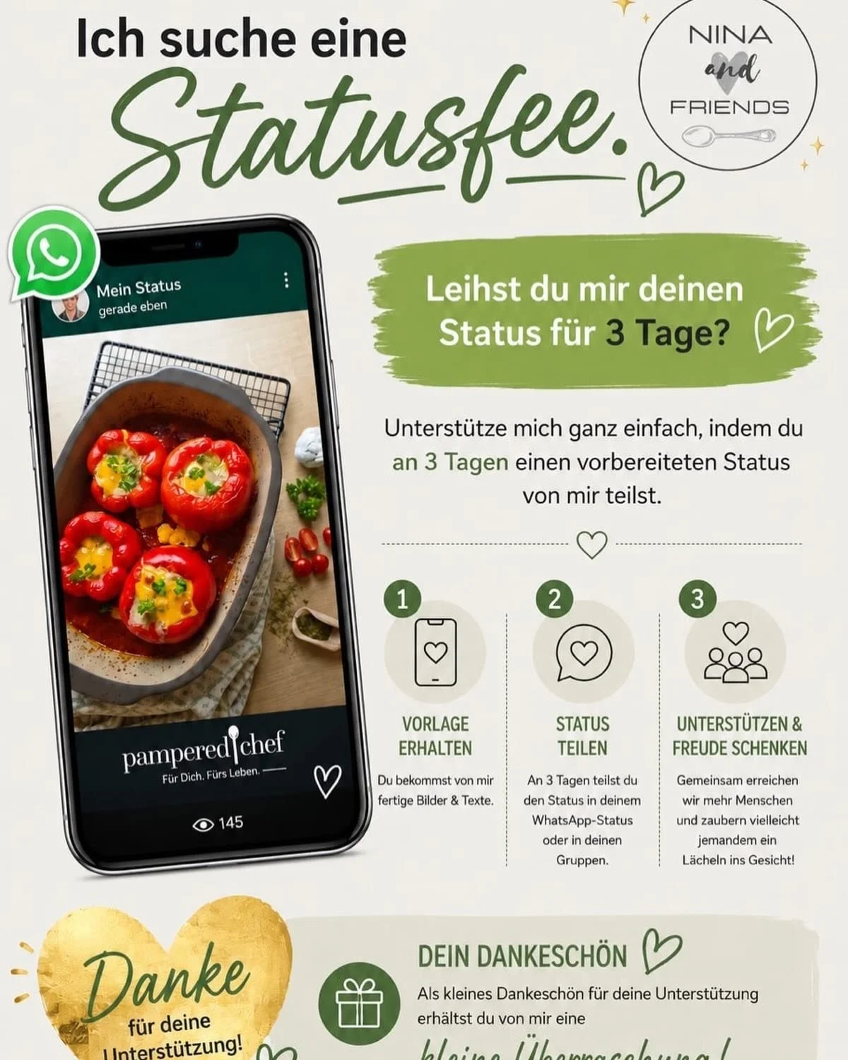 Schreibt mir gerne