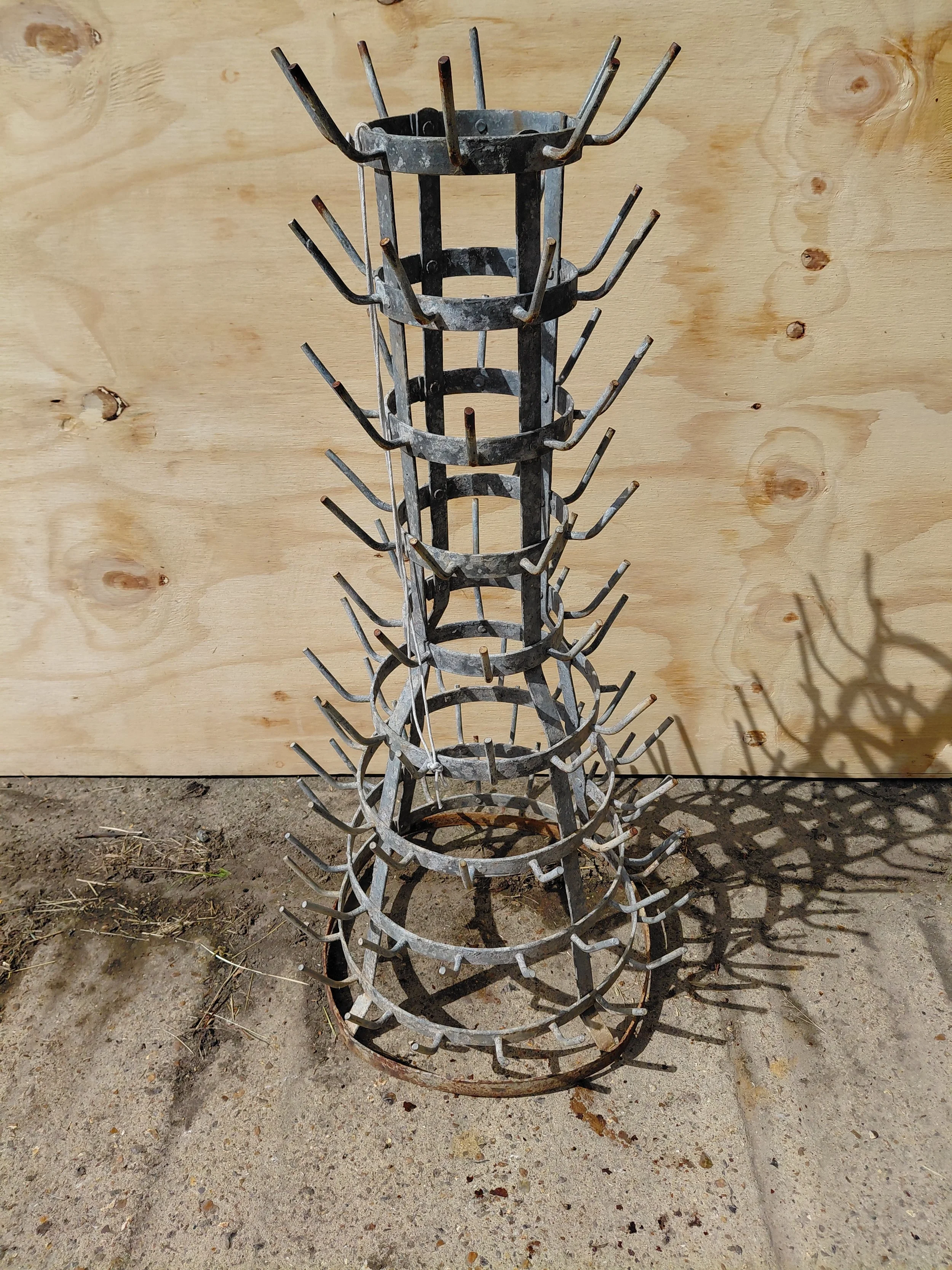 Industrial Bottle Drying Rack