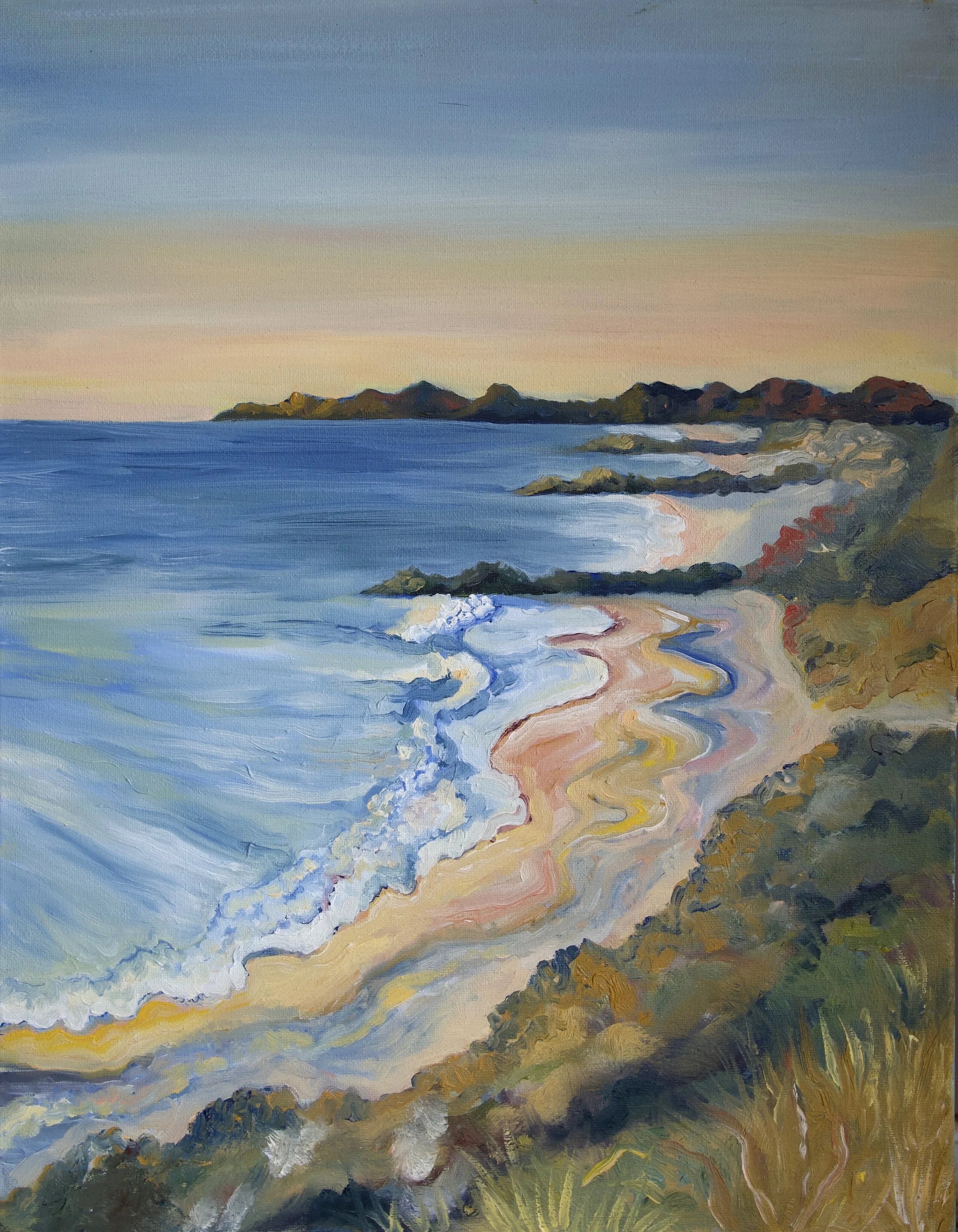 Sorrento Beach Print