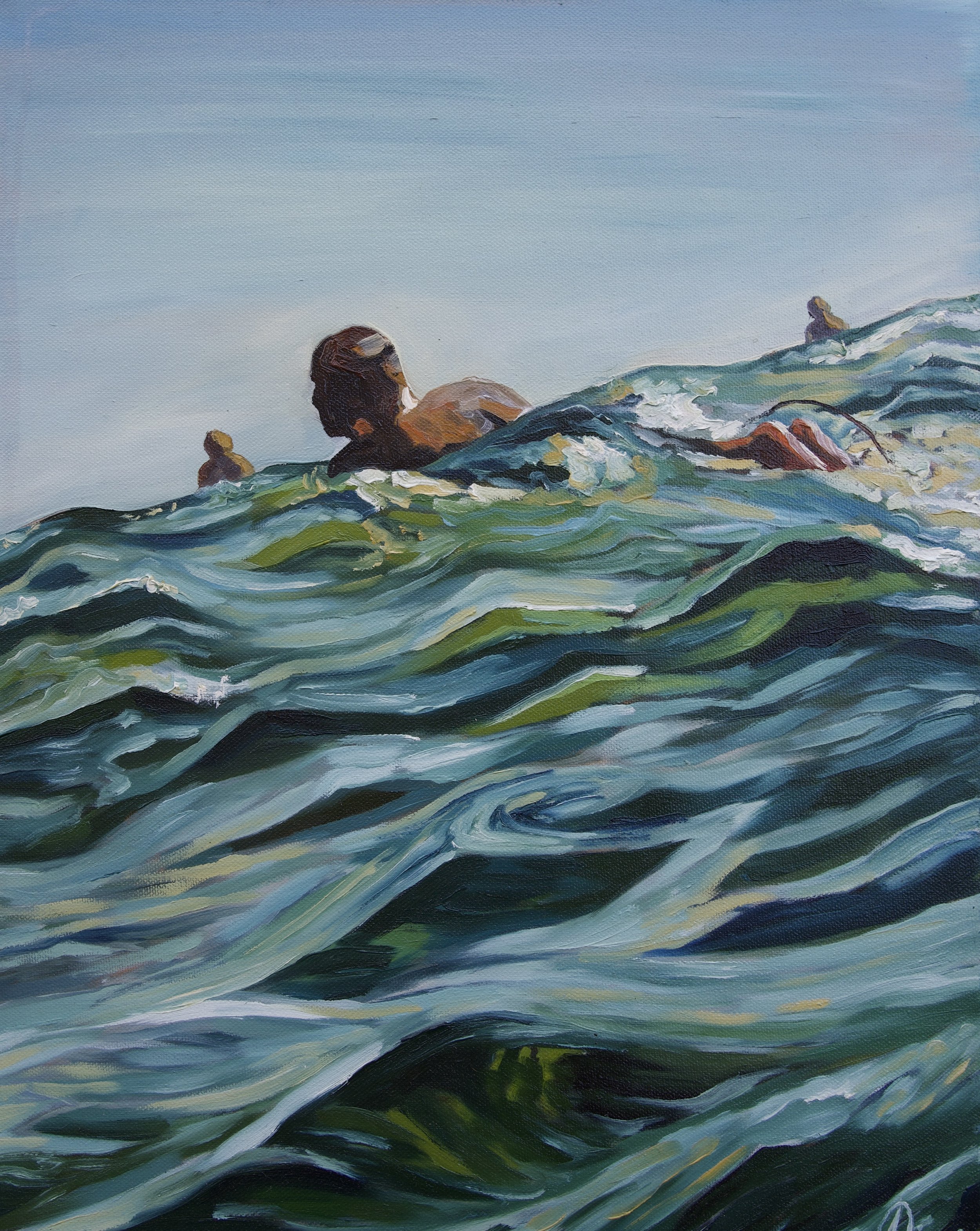 Spring Morning at Cottesloe Print