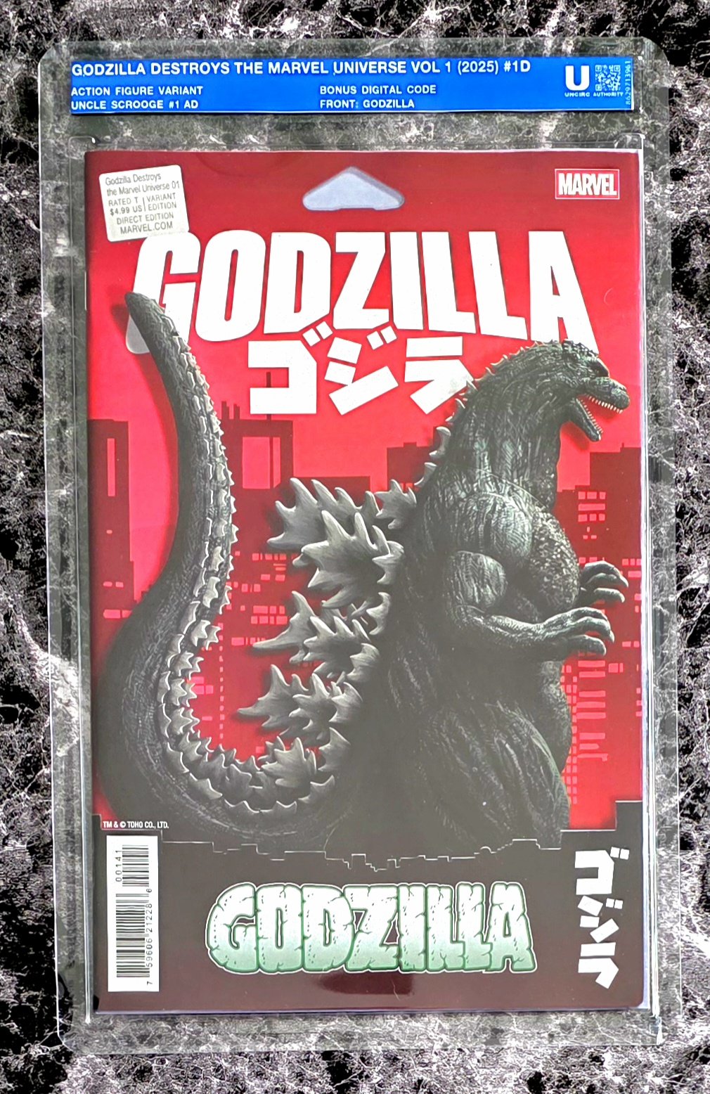 GODZILLA DESTROYS THE MARVEL UNIVERSE VOL 1 #1D