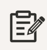 Un cahier avec un stylo, représentant une prise de notes ou un formulaire.