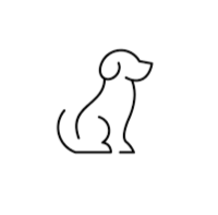 Dessin simplifié d'un chien
