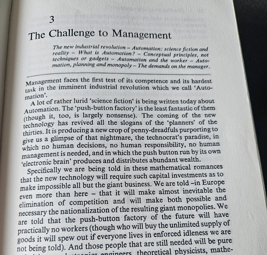 A 70-year-old management book teaches us about AI adoption
