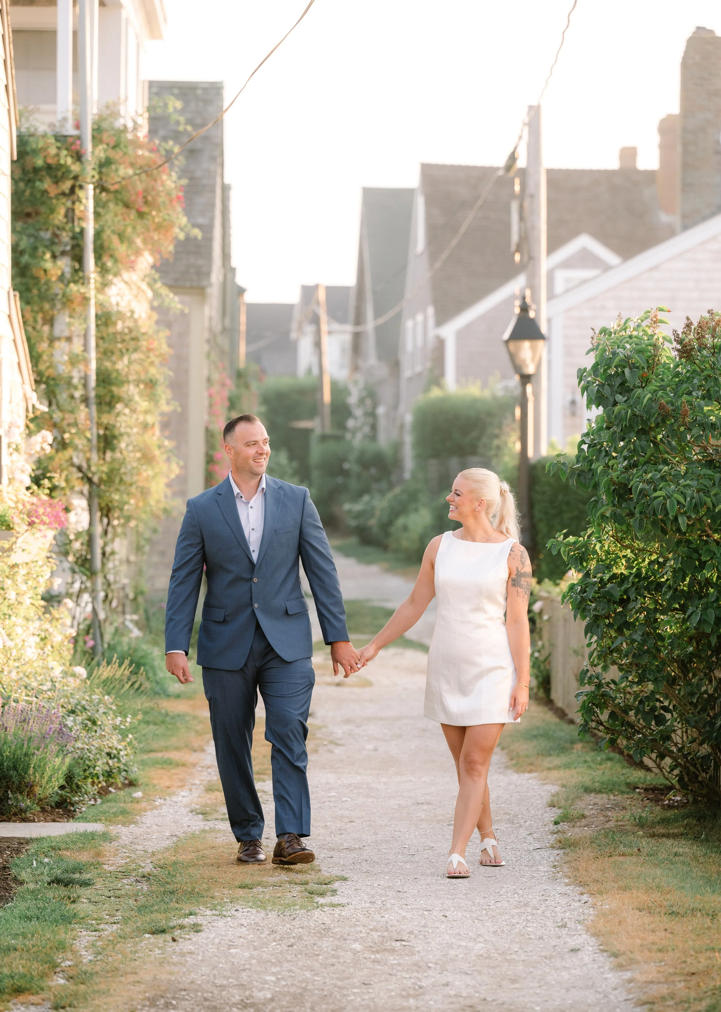 sconset engagement photos