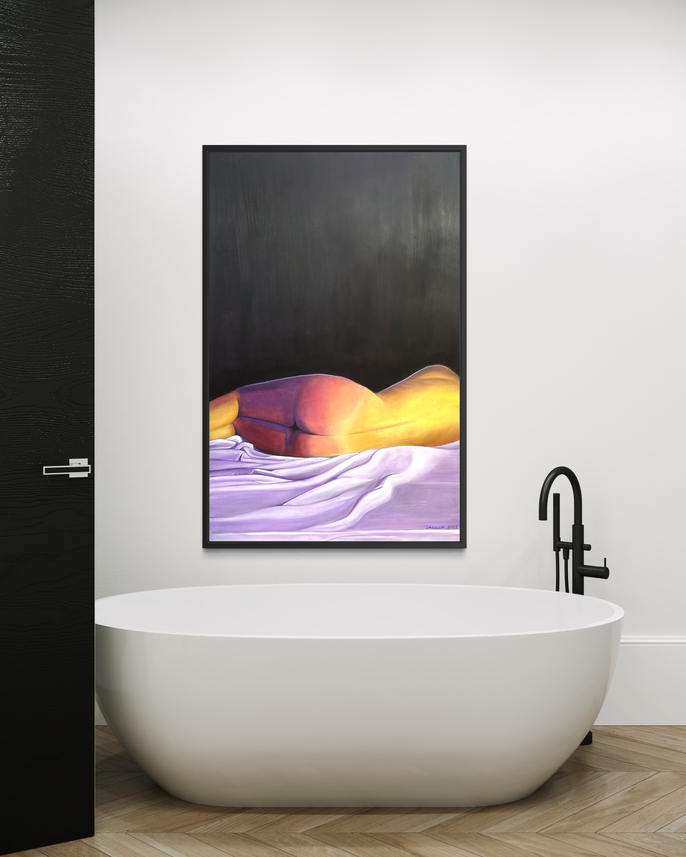 Nude 90x140cm framed 2500,-€