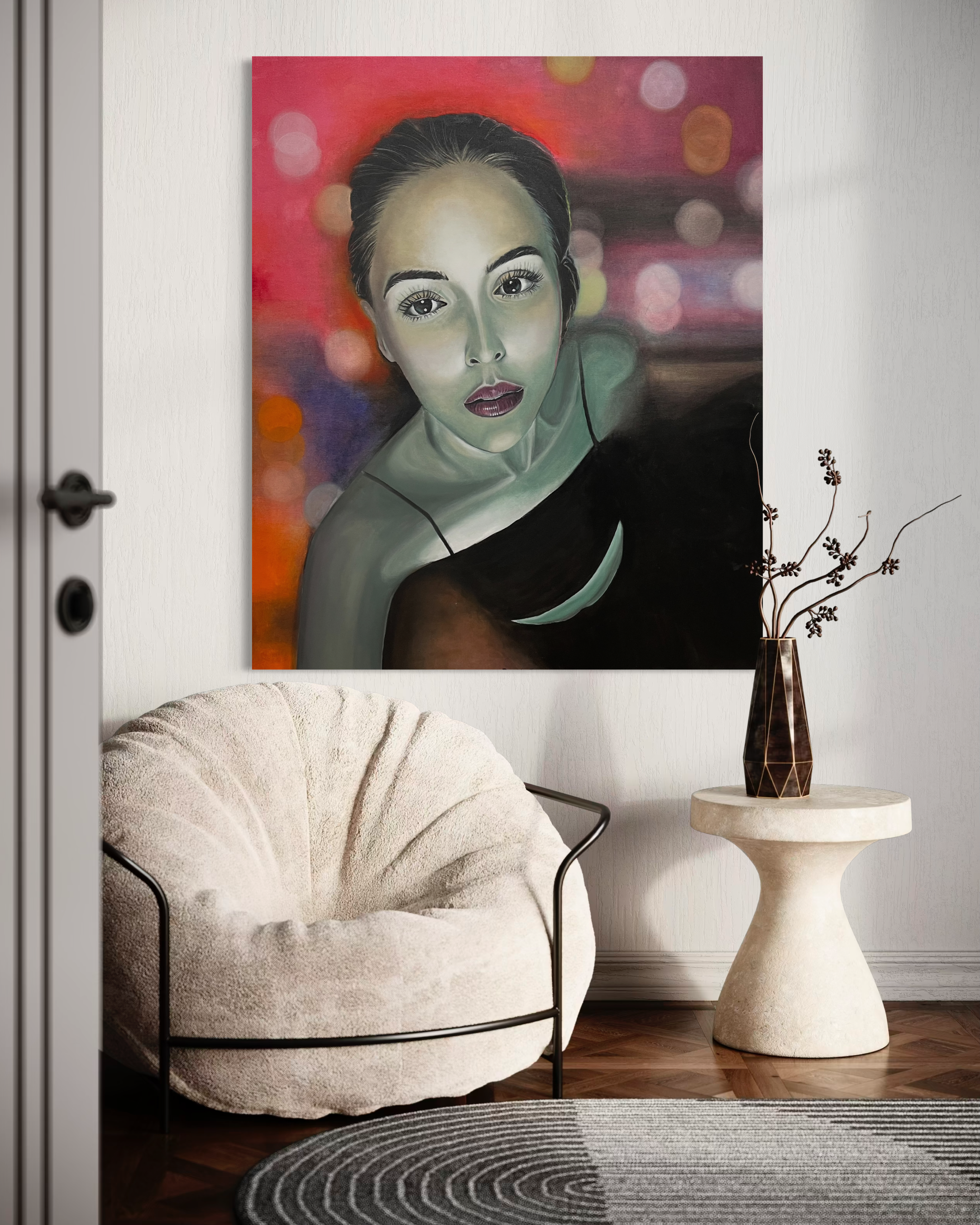 Night Out 100x120cm 1900,-€