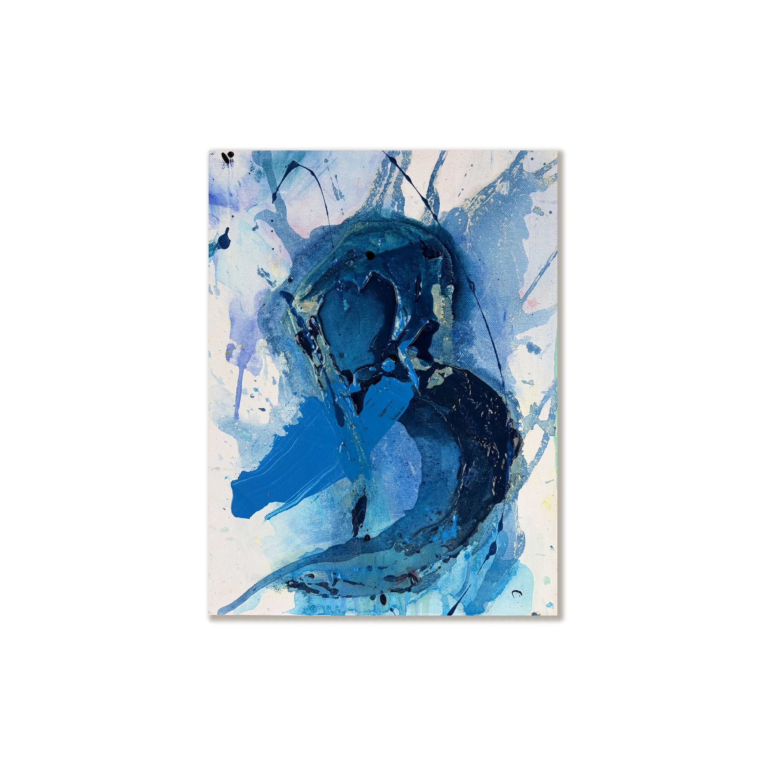 Blue 30x40cm 240€