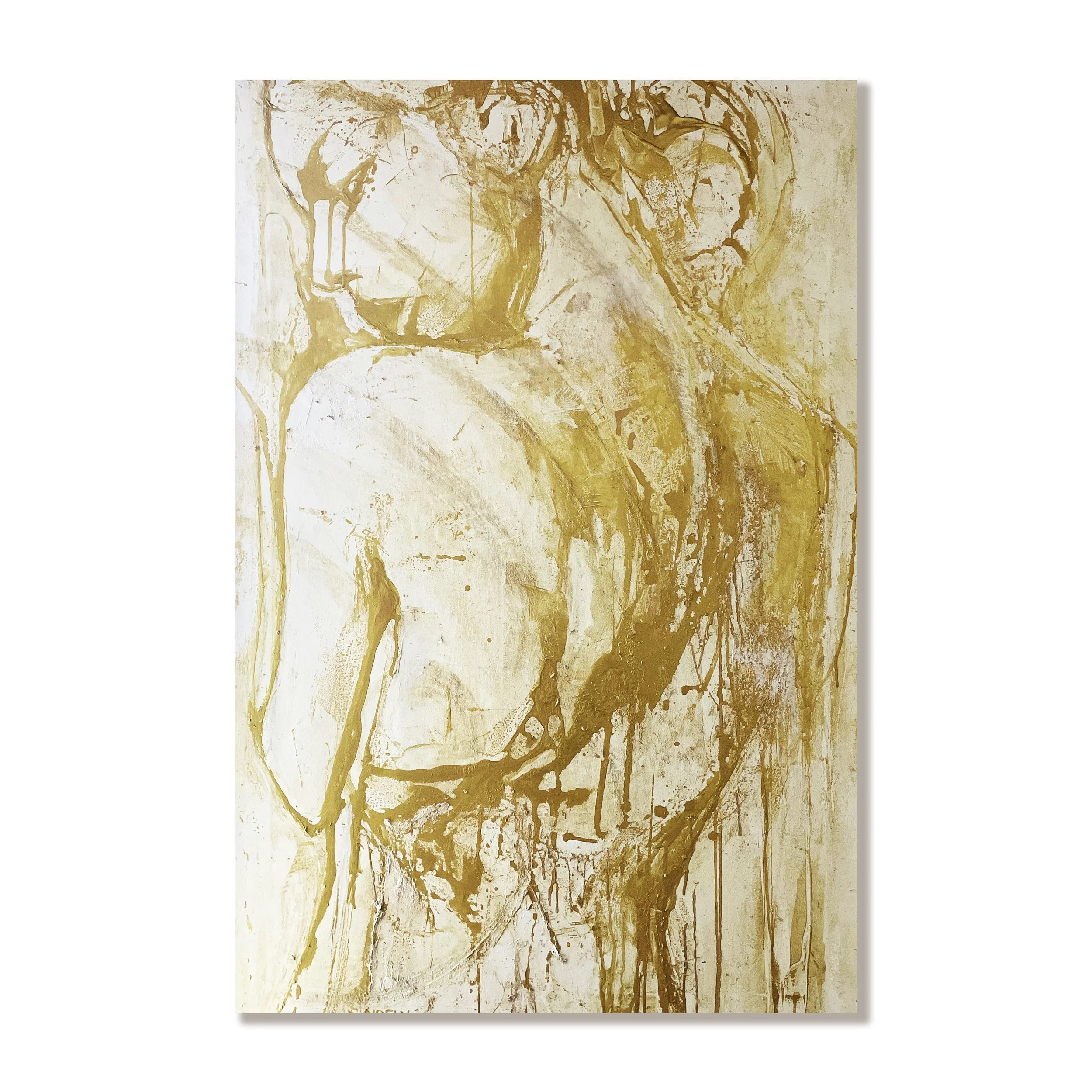 Thoughts gold 80x120 1850,-€