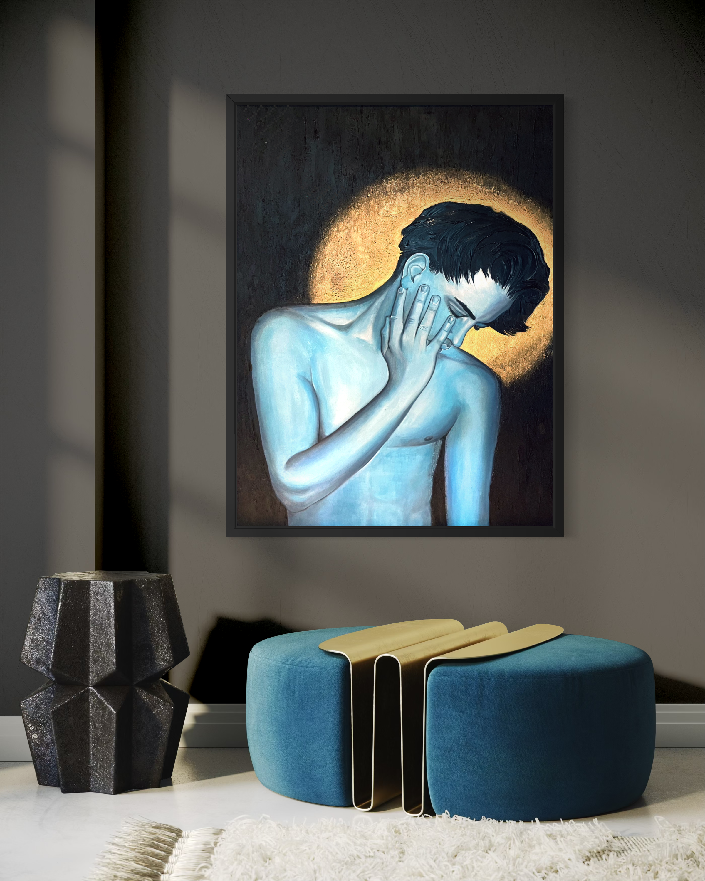 Midnight Blues 80x120cm 2000,-€