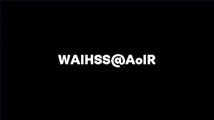 AoIR Pre-Conference Workshop “Women* in AI Research: A Critical Data Sprint”