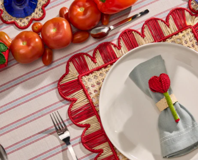 Cora Cora Poppy Napkin Ring