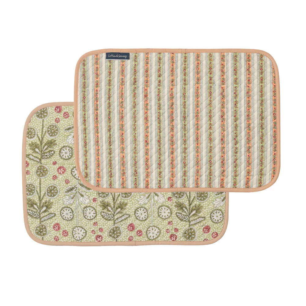 Double Sided Quilted Placemat Lappi