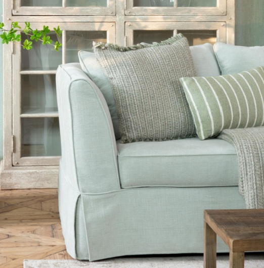 Cosy Sage Green Daphne Cushion