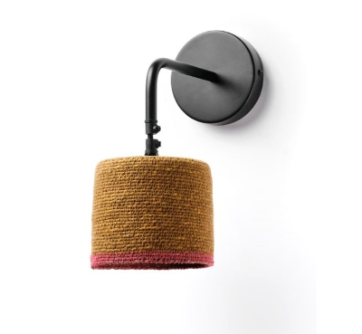 Wall Lamp Fassi Pink & Ochre