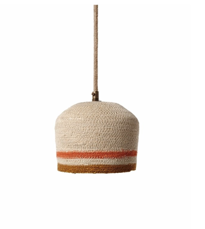 Hanging Orange Bloom Lamp