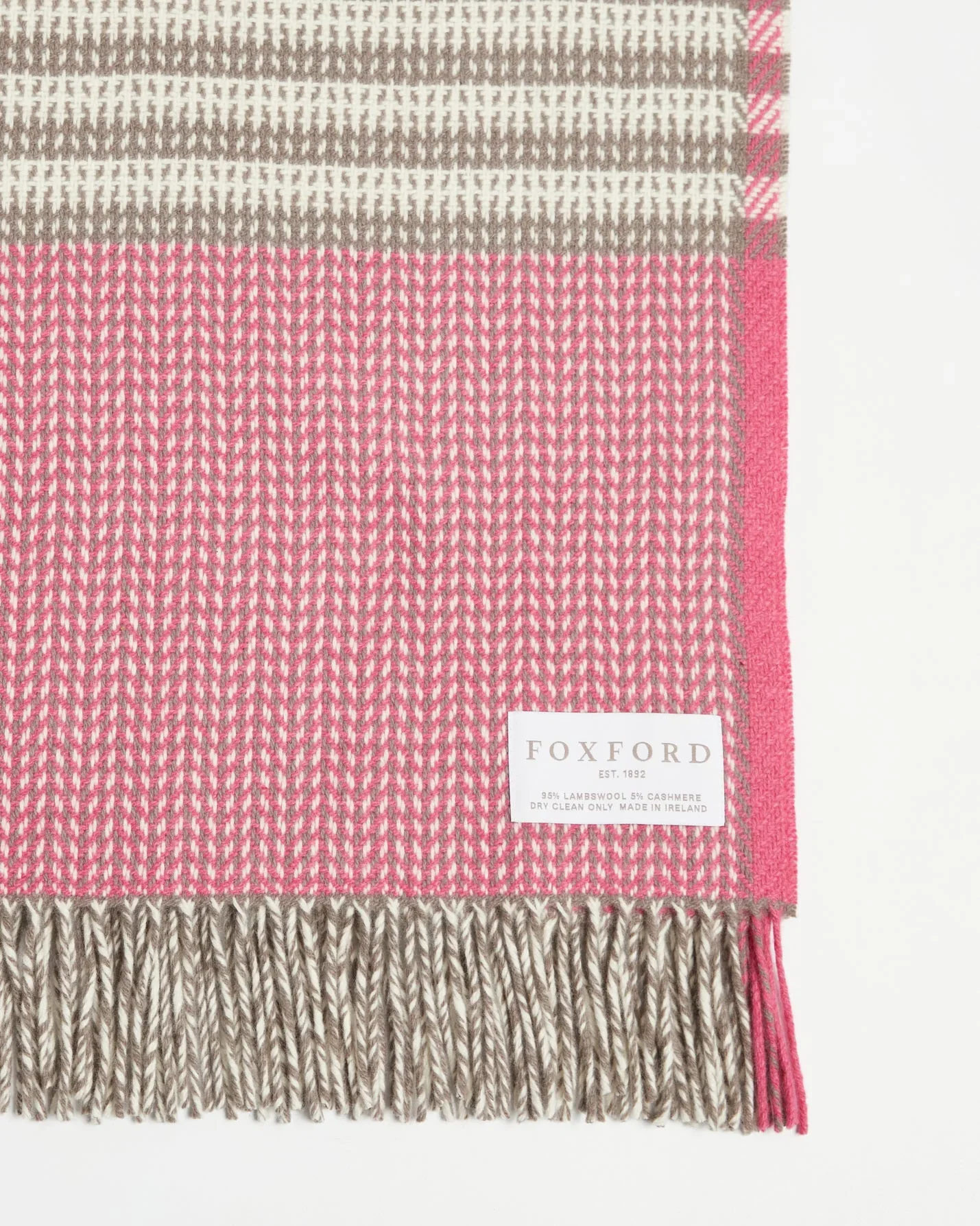 Ella Cashmere and Lambswool Throw