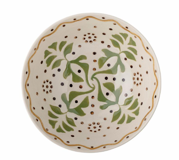 Heikki Hand Painted Stoneware Bowl
