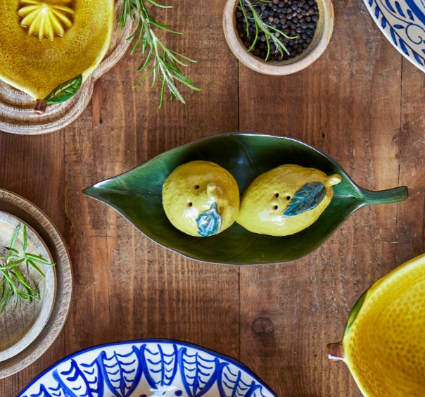 Limone Salt & Pepper Shaker Set