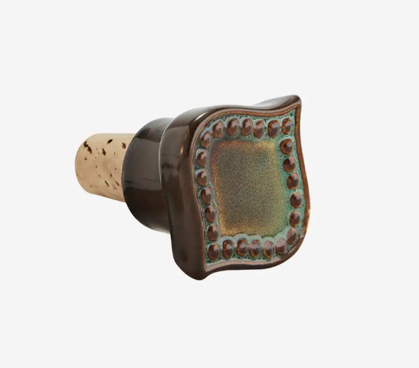 Handmade Stoneware Bottle Stopper