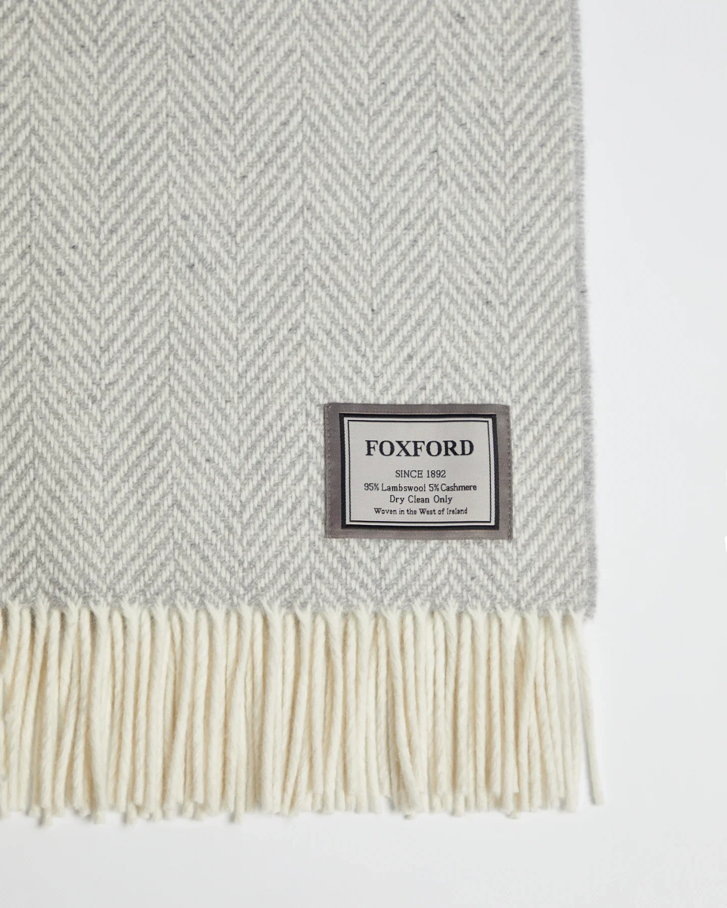 Clare Island Cashmere and Lambswool Throw