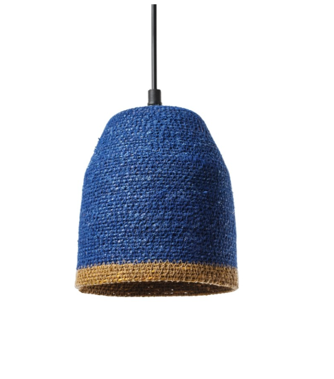 Hanging Lamp Boheme in Blue