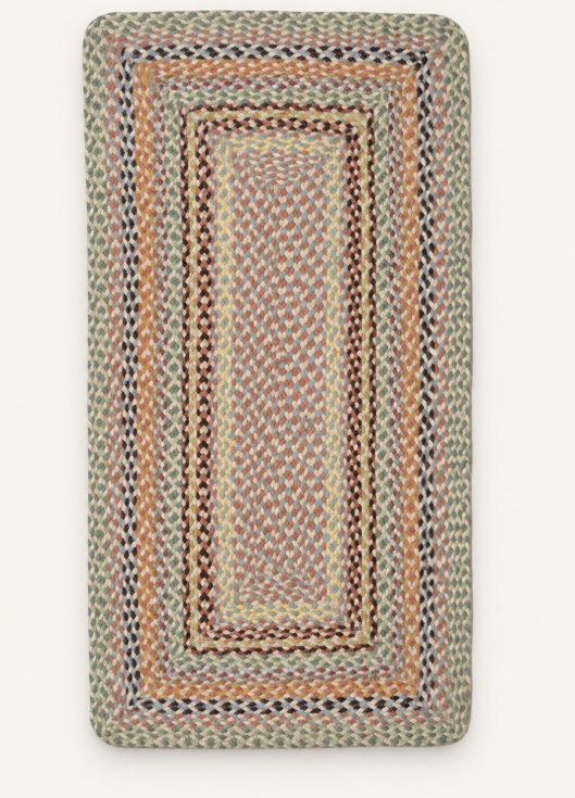 Pampas Rectangle Jute Rug in 2 Sizes