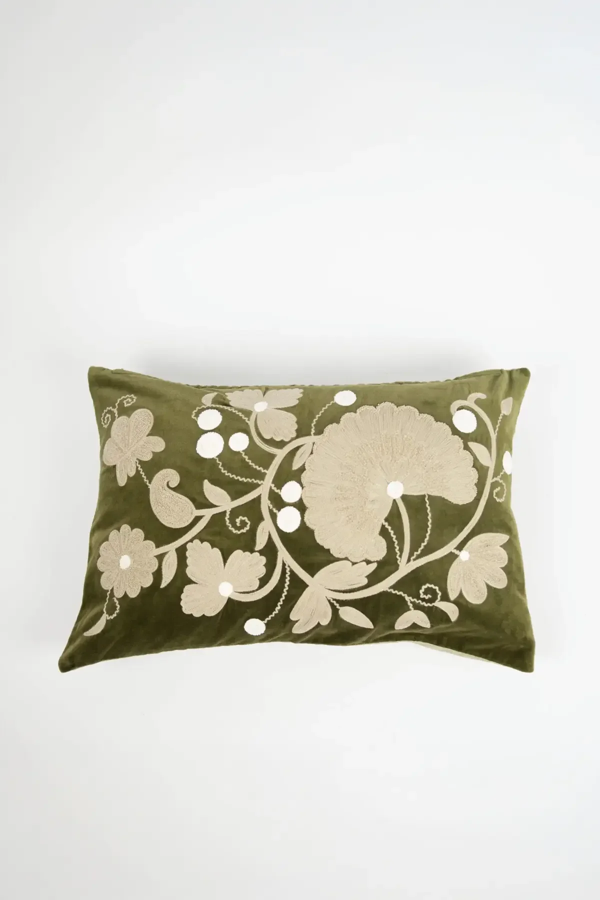 Sabina cushion green 40×60