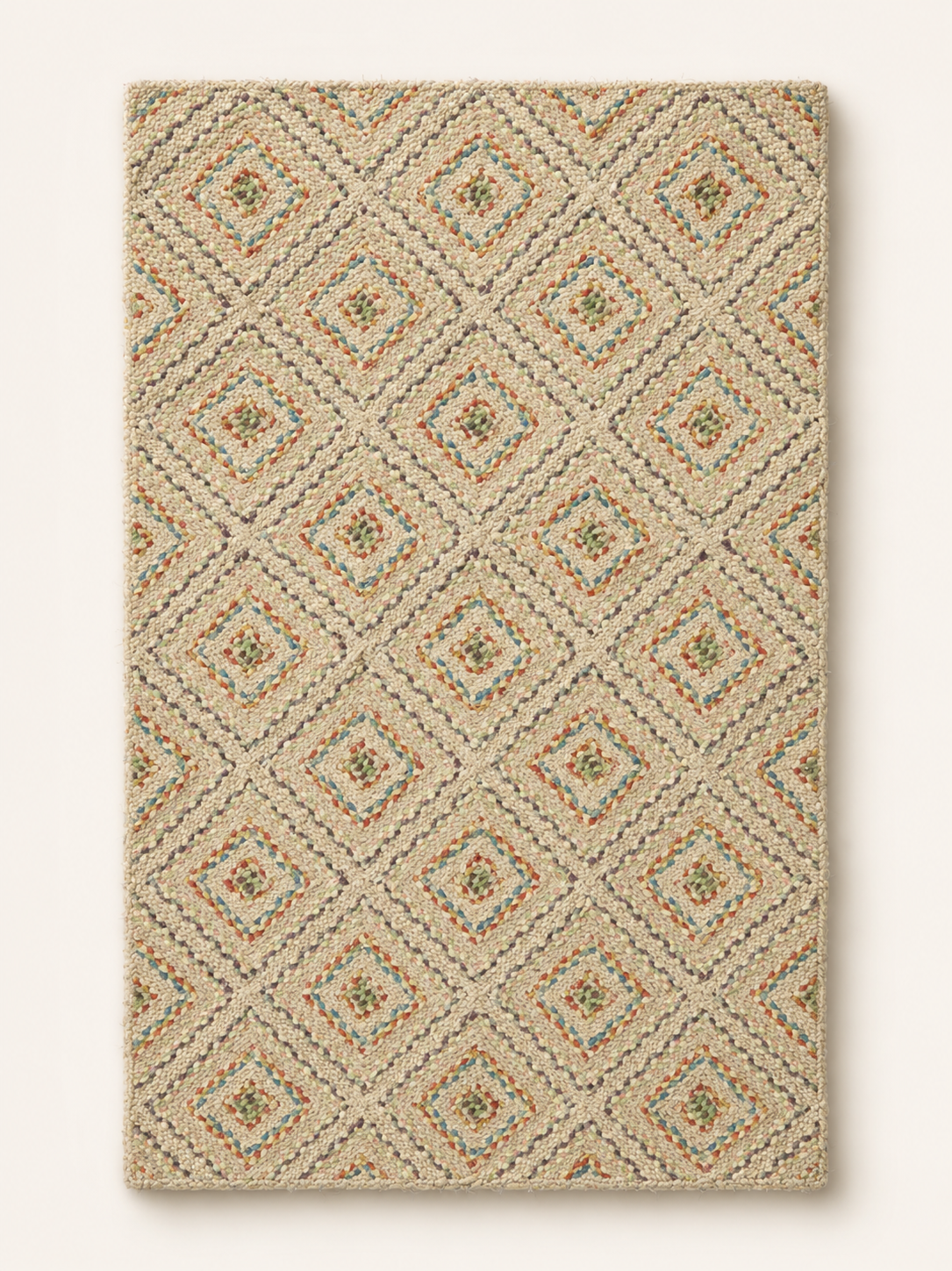 Carnival Mosaic Jute Rug