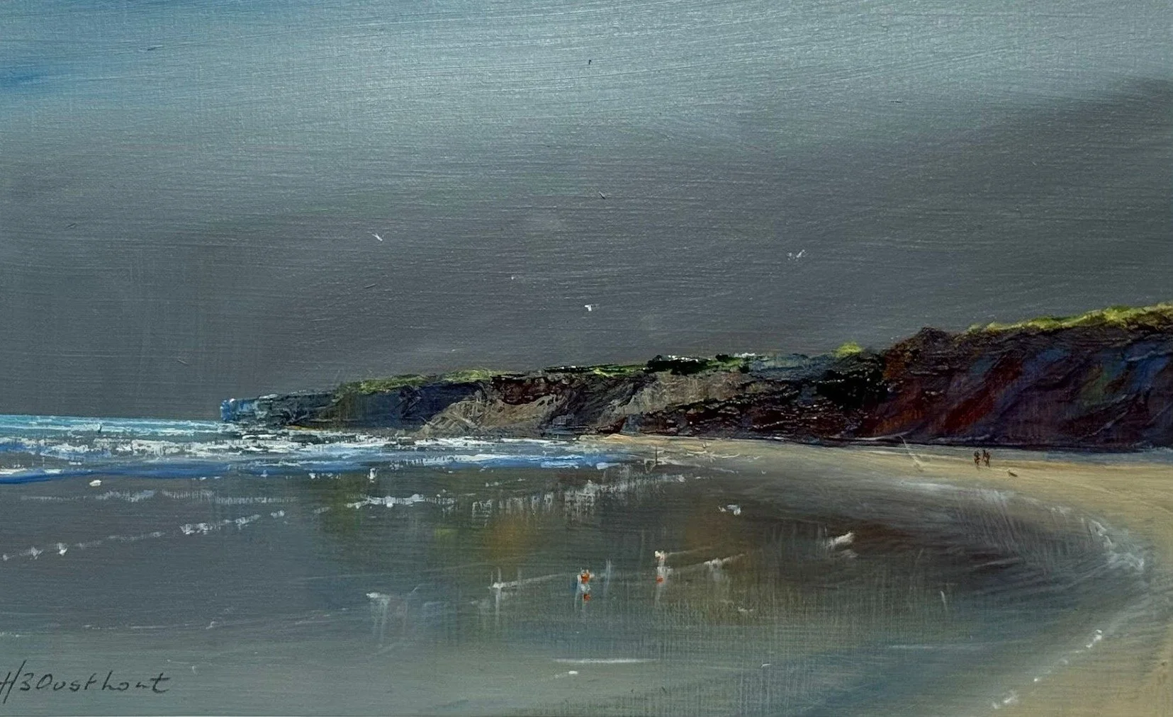 Hunmanby Gap -

Oil on Paper, 13 x 18 cms