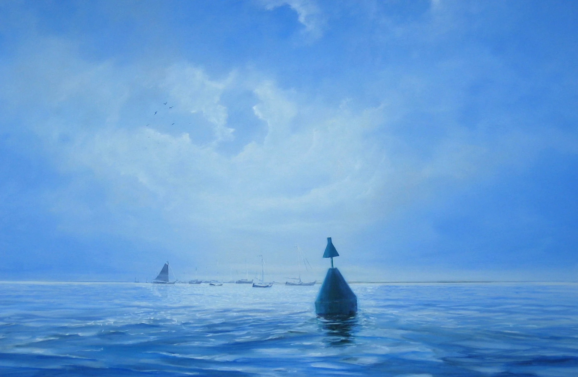 Het Frans Gaatje, olie op linnen