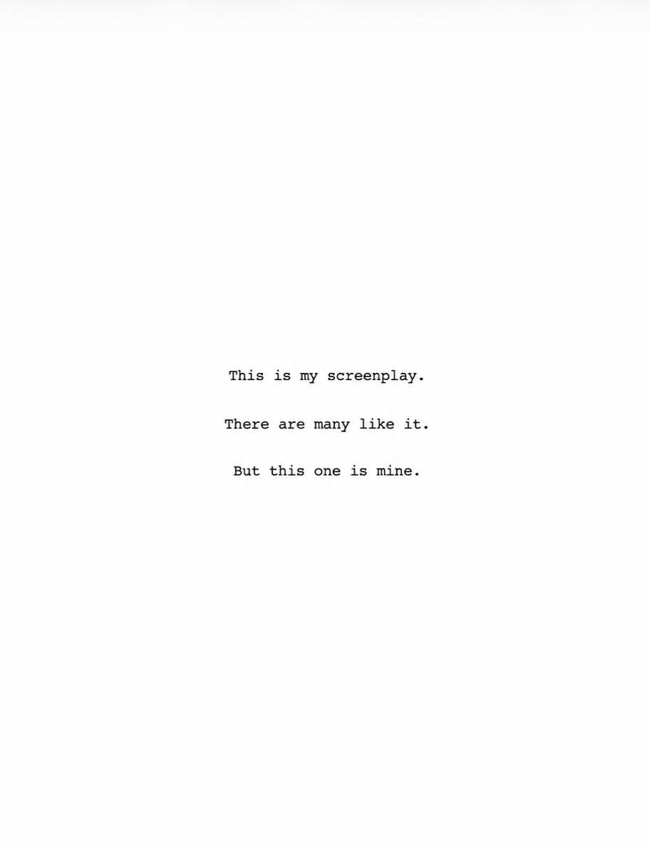 My Screenplays